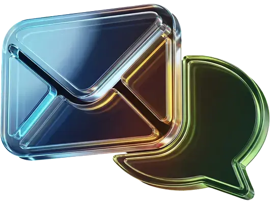 Contact Hero Email Graphic